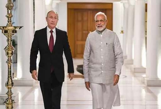 PM Modi welcomes RUS Prez; official summit today