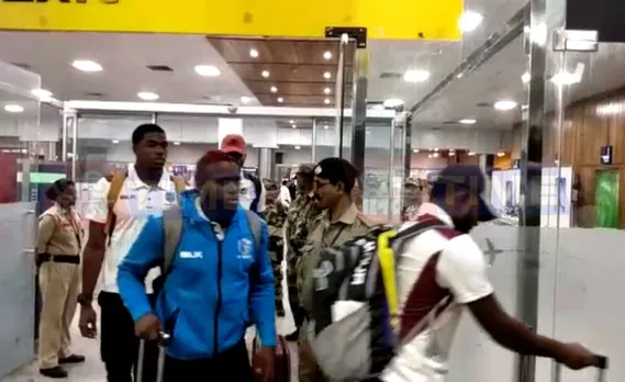Windies set foot in Guwahati