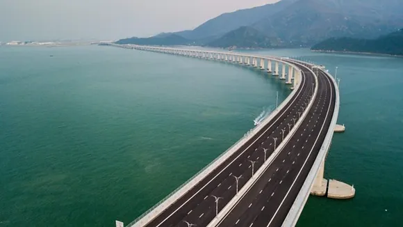 World’s longest sea-crossing bridge inaugurated
