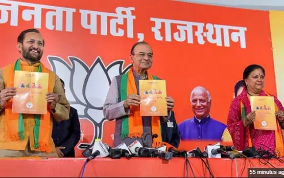 BJP promises 50 lakh jobs in 5 years ahead of Rajasthan polls