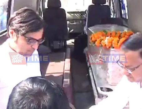 Mortal remains of Colonel Goswami brought to Guwahati