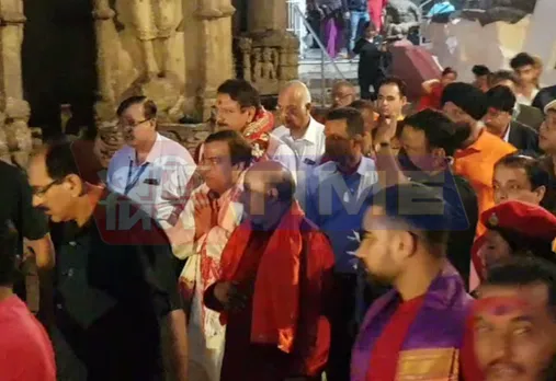 Mukesh Ambani visits Kamakhya temple