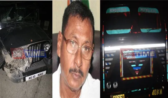 Rajen Gohain’s convoy meets with accident in Nagaon