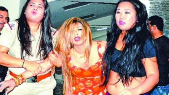 Rakhi challenges wrestler, in hospital