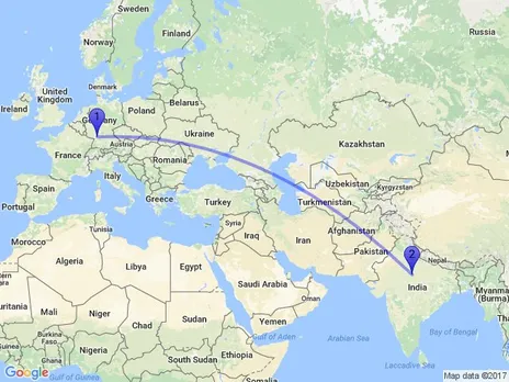 68 year old German reaches Assam on foot