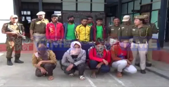 9 NDFB (S) cadres arrested from Indo-Myanmar border