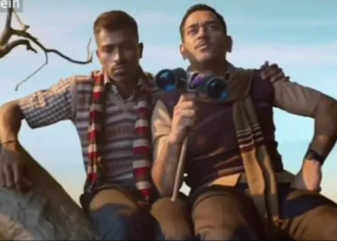 Watch: Dhoni and Pandya play roles of villagers