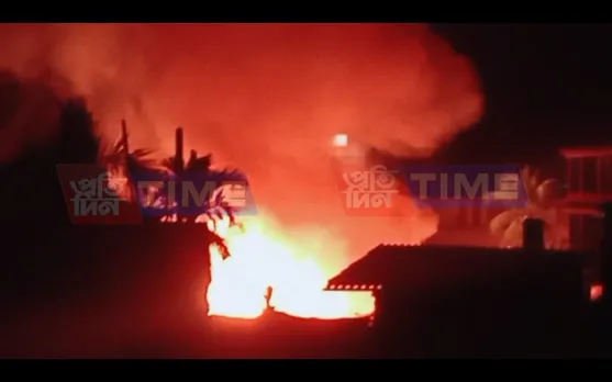 Massive fire in Dibrugarh guts more than 40 houses