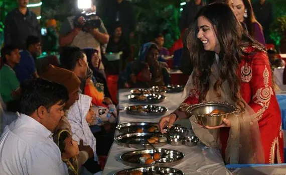 Pre-wedding festivities begin for the Ambanis, Parimals