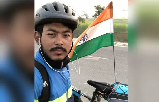 NE Cyclist bikes from Delhi to Manipur to raise awareness