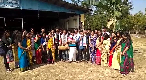 AU celebrates Bhogali Bihu against all odds