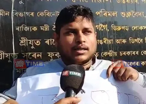 BJP worker faces public wrath