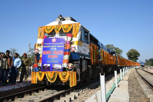 Silghat-Kolkata Weekly Express flagged off
