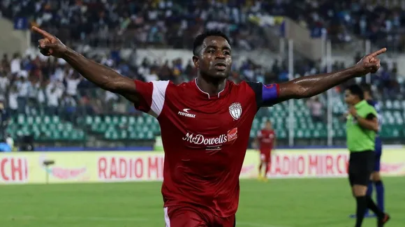ISL 2018-19: Ogbeche on target as NorthEast down Chennaiyin