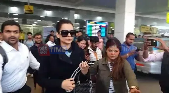 ‘Queen’ Kangana lands in Guwahati
