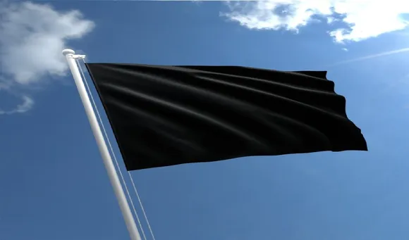 Black Flag Protest by AASU against BJP today