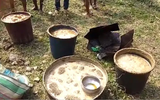 2000 liters of hooch destroyed in Numaligarh
