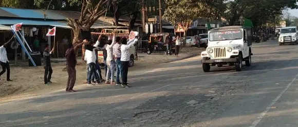 Black Flag waved at Siddhartha Bhattacharya