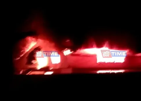 Fire destroys property worth lakhs in Dhirenpara
