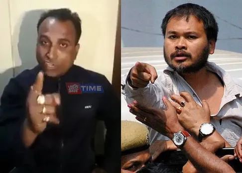 Bajrang Dal member threatens Akhil Gogoi