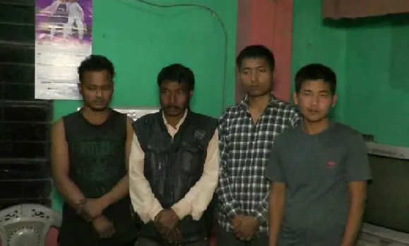Four rhino poachers with horn detained