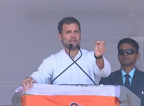 Rahul mocks BJP, RSS in Guwahati