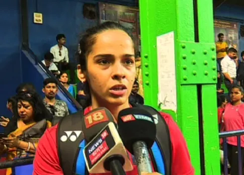 Saina complains about badminton court in Guwahati
