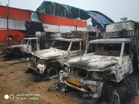 Itanagar burns, 120 vehicles torched, film festival burnt