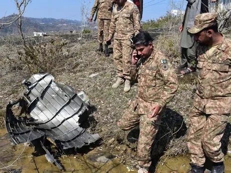 Wreckage of Pak F16 jet found