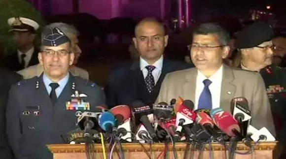 Tri-Services Press Meet : HIGHLIGHTS