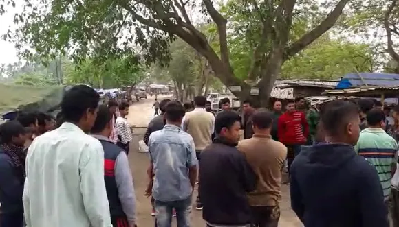 A day after GHC order, Road blockade in Merapani