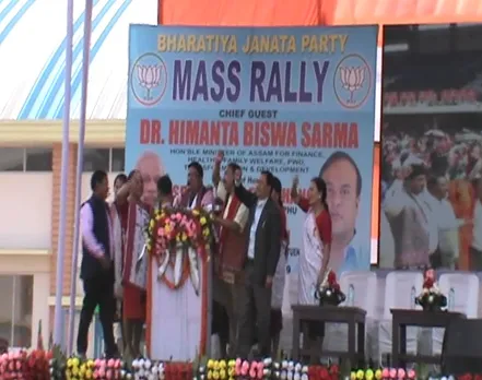 BJP organises mass rally in Karbi Anglong