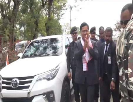 CM Leaves For Majuli On Two-Day Visit