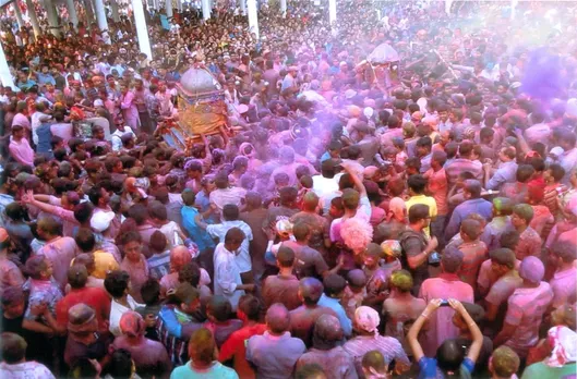 Doul Mahotsav colours Barpeta