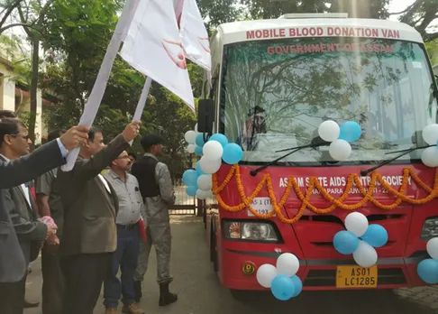 Himanta launches 5 mobile blood donation vans