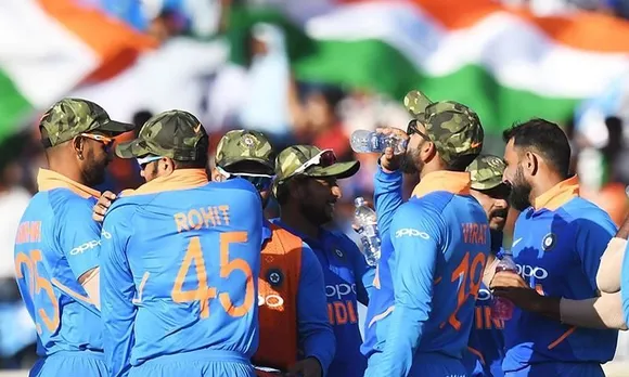 ICC permits India to wear camouflage caps in memory of Pulwama Martyrs