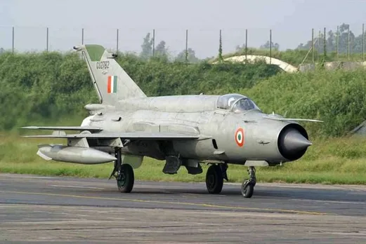 IAF’s MiG-21 crashes, pilot ejects