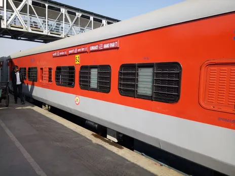 Northeast Express converted into a LHB rake