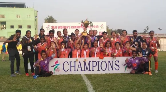 India wins SAFF Women’s Championship