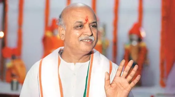 Pravin Togadia in Guwahati, hits out at Modi Govt.