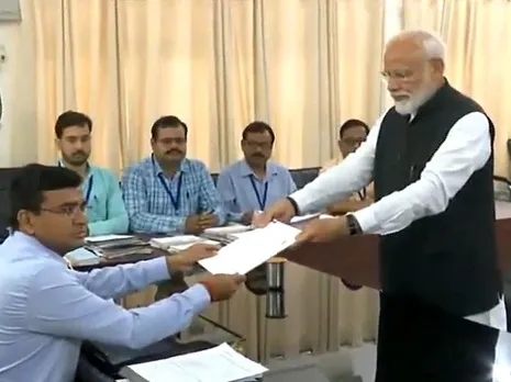 PM Modi Files Nomination In Varanasi