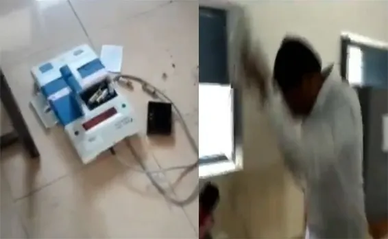 Andhra Pradesh candidate arrested for damaging EVM
