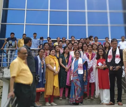 Bijoya Chakravarty visits MGU, Meghalaya