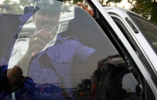 GUWAHATI | Police act against tinted windshields