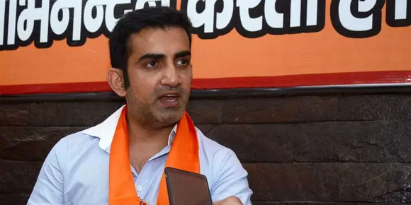 EC files FIR Against Gautam Gambhir