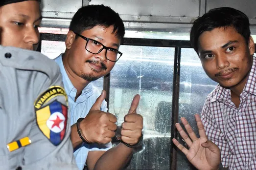Jailed Reuters journalists win Pulitzer Prize