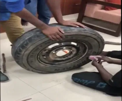 Rs 2.3 crore seized from Spare Tyre