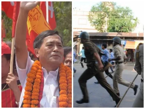 8 injured in election violence in Tripura