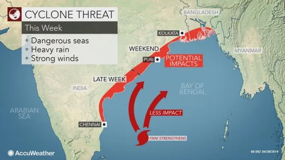 Cyclone ‘Fani’ is coming