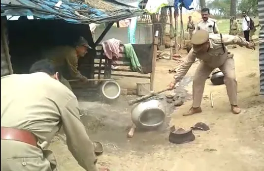 Excise department conducts raid against illicit liquor in Azara